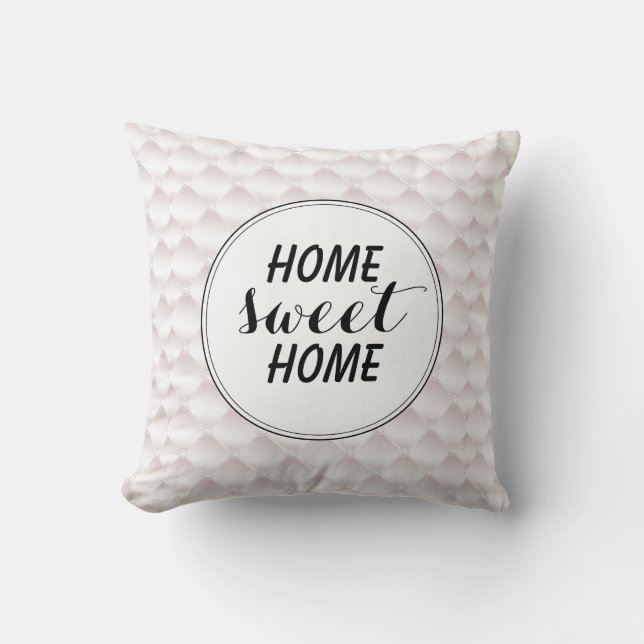 Coussin Accueil douce maison, simple, moderne, tendance, c (Recto)