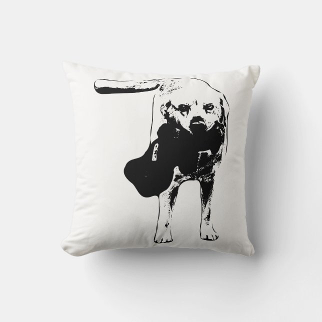 Coussin Accueil - Escort à Ours-Peluche (Recto)