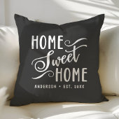 Coussin Accueil Gray personnalisé Sweet Home