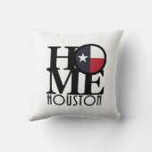 Coussin ACCUEIL Houston Texas (Verso)