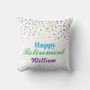 Coussin Accueil pour de nouveaux débutsRetraite colorée et