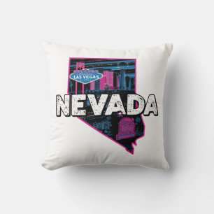 Coussin Accueil State Retro Color Nevada