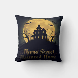 Coussin Accueil Sweet Haunted Maison Halloween