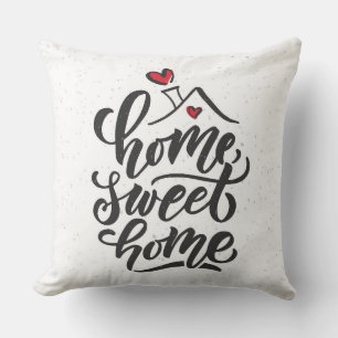 Coussin Accueil Sweet Home Jeu d'oreiller