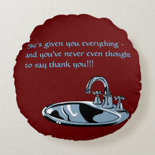 coussin accusant les gens de ne pas apprécier les 