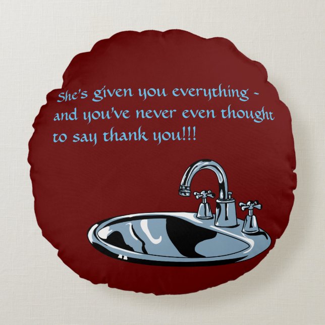 coussin accusant les gens de ne pas apprécier les  (Devant)