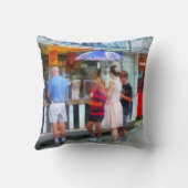 Coussin Acheter une glace à la foire (Verso)