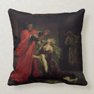 Coussin Acte I, scène 3 : Desdemona se mettant à genoux