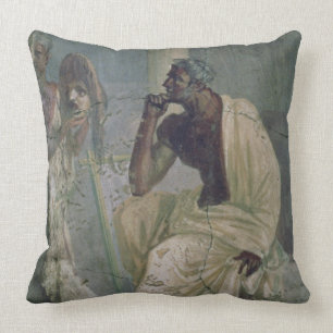 Coussin Acteur et masque, de la Chambre du poète tragique