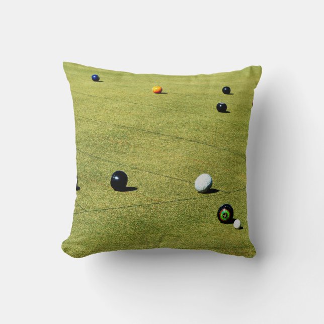 Coussin Action de pelouse Bowls (Recto)
