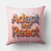 Coussin Adapter et réagir en extérieur (Verso)