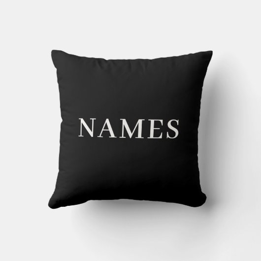 Coussin Add Your Name (Verso)