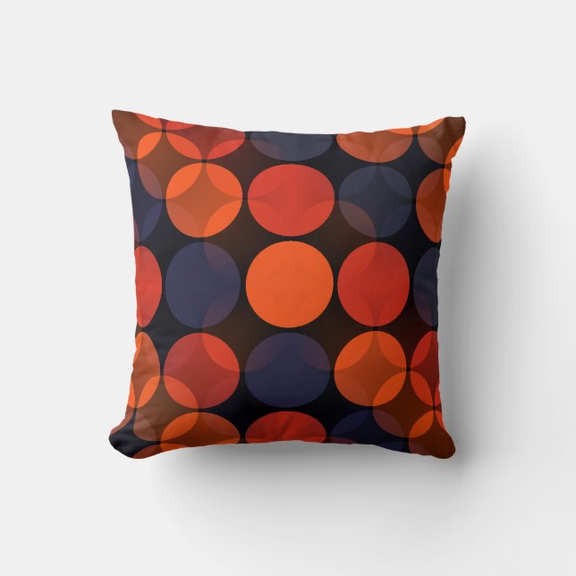 Coussin Addison Intersecter les Pois (Recto)