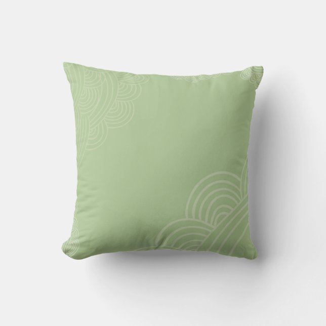 Coussin Adieu et bonne chance de Groupe, Alligator (Recto)