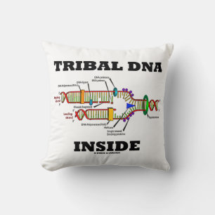 Coussin ADN tribal Réplication de l'ADN Bio-anthropologie