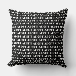 Coussin Adopter chien à patte