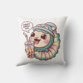 Coussin Adorable Cartoon Aquarium Poisson : Cosy, Kawaii V (Verso)