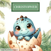 Coussin Adorable éclosion Bientôt bébé Dinosaur Baby Couss