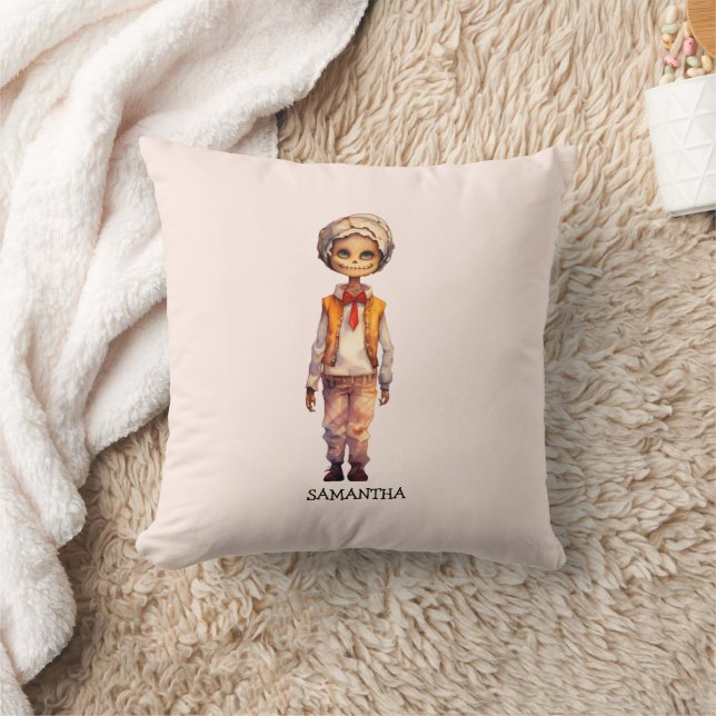 Coussin Adorable Kid Zombie - Jolie Halloween (Couverture)
