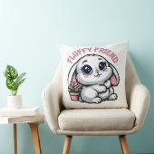 Coussin Adorable Lapin Minable avec Pot Plante (Chaise)