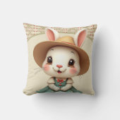Coussin Adorable Petit Lapin Lapin (Recto)