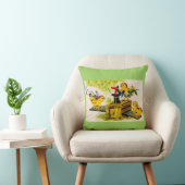 Coussin adorable petit magicien (Chaise)
