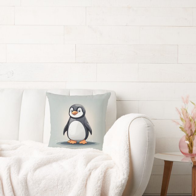 Coussin adorable petit pingouin (Canapé)
