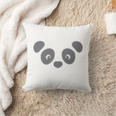Coussin Adorable visage Panda (Couverture)