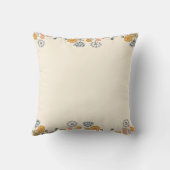 Coussin Adorables Bourdons & Fleurs Statistiques de Naissa (Verso)