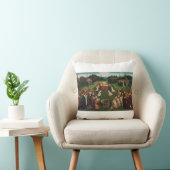Coussin Adoration de l'agneau par Jan van Eyck (Chaise)
