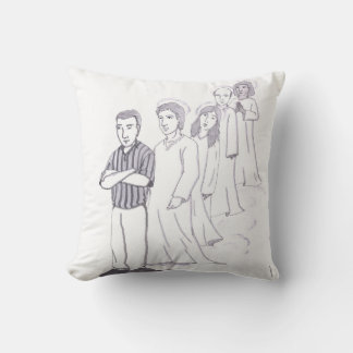 Coussin Adult Man with Arms Folded Standing in Front of Fo