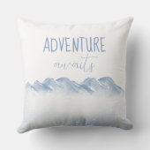 Coussin Adventure Attend Winter Nursery Kids Salle Décor (Verso)