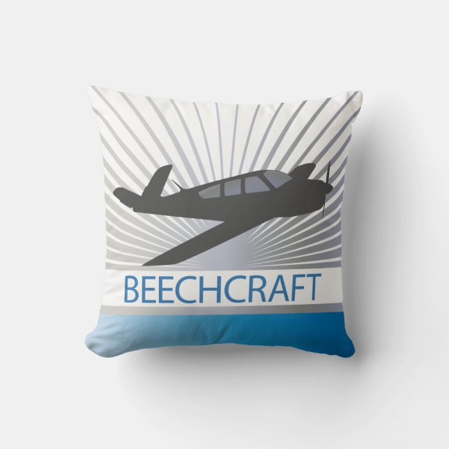 Coussin Aéronefs Beechcraft (Recto)