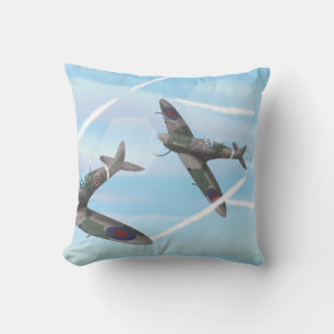 Coussin Aéronefs vintages