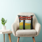 Coussin Affiche des Parcs Nationaux d'Amérique (Chaise)