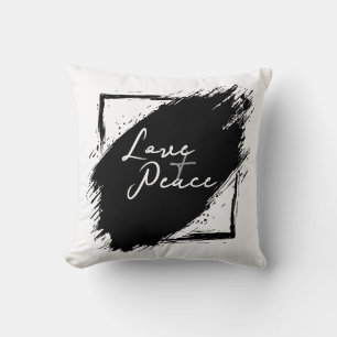 Coussin Affiche et impressions Love & Peace