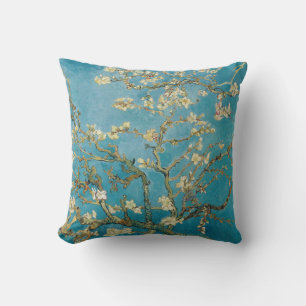 Coussin Affiche Fleur d'amandier de Van Gogh (1890)