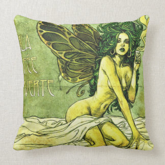 Coussin Affiche française c1885 de café