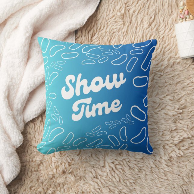 Coussin Afficher l'inspiration du temps (Couverture)