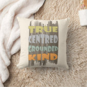 Coussin Affirmation Pastel Gentil Centré Véritablement Anc (Couverture)