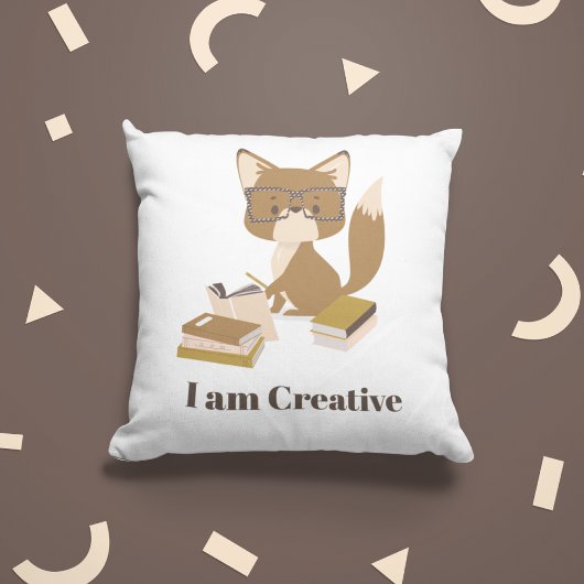 Coussin Affirmation Positive Enfants Lecture Décor