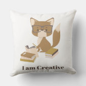 Coussin Affirmation Positive Enfants Lecture Décor (Verso)