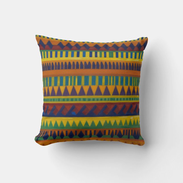Coussin African print "Ankara" (Recto)