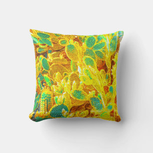 Coussin Afrique Désert Cactus Plantes Prickly Pear