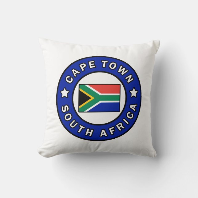 Coussin Afrique du Sud du Cap (Recto)