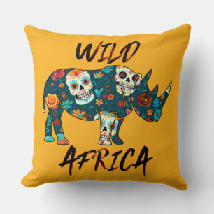Coussin Afrique sauvage
