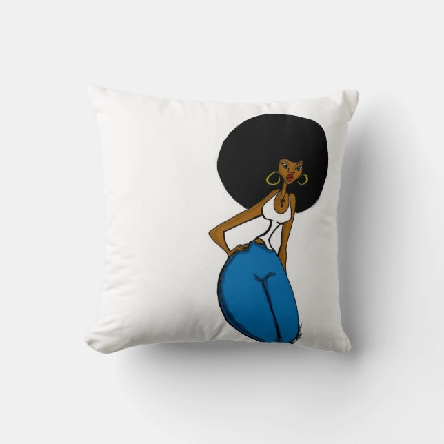 coussin Afro de sista (Recto)