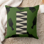 Coussin Afro souffle vert (Couverture)