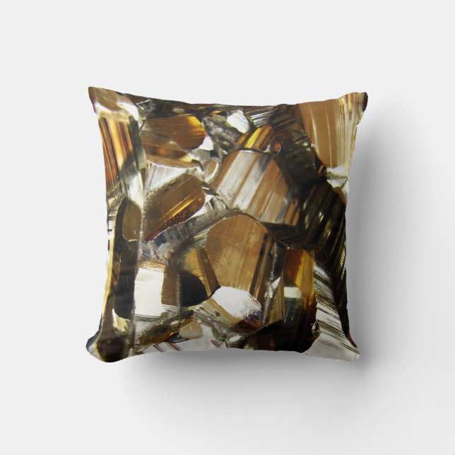 Coussin Agate Or Design (Recto)