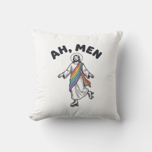 Coussin Ah Men Roller Skating Foi Vector Design_1